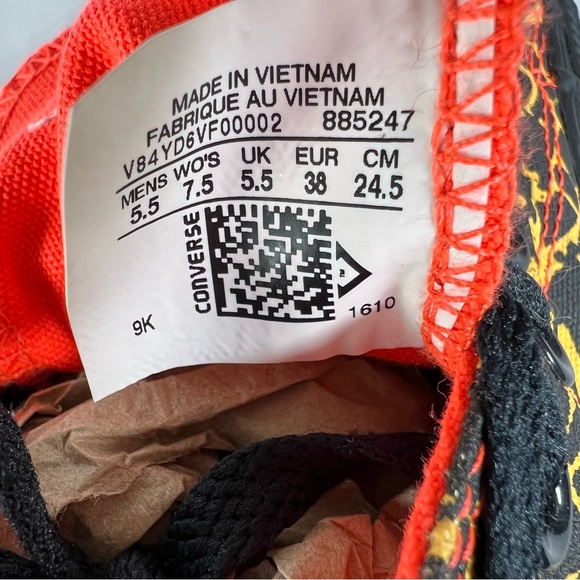 Converse All Star Animal Leopard Print Sneakers LIKE NEW EUC Size 5.5 / Wm’s 7.5 - Picture 2 of 13